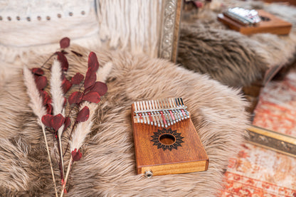 Meinl Sonic Energy Soundhole Pickup Kalimba - 17 Töne / Mahagoni