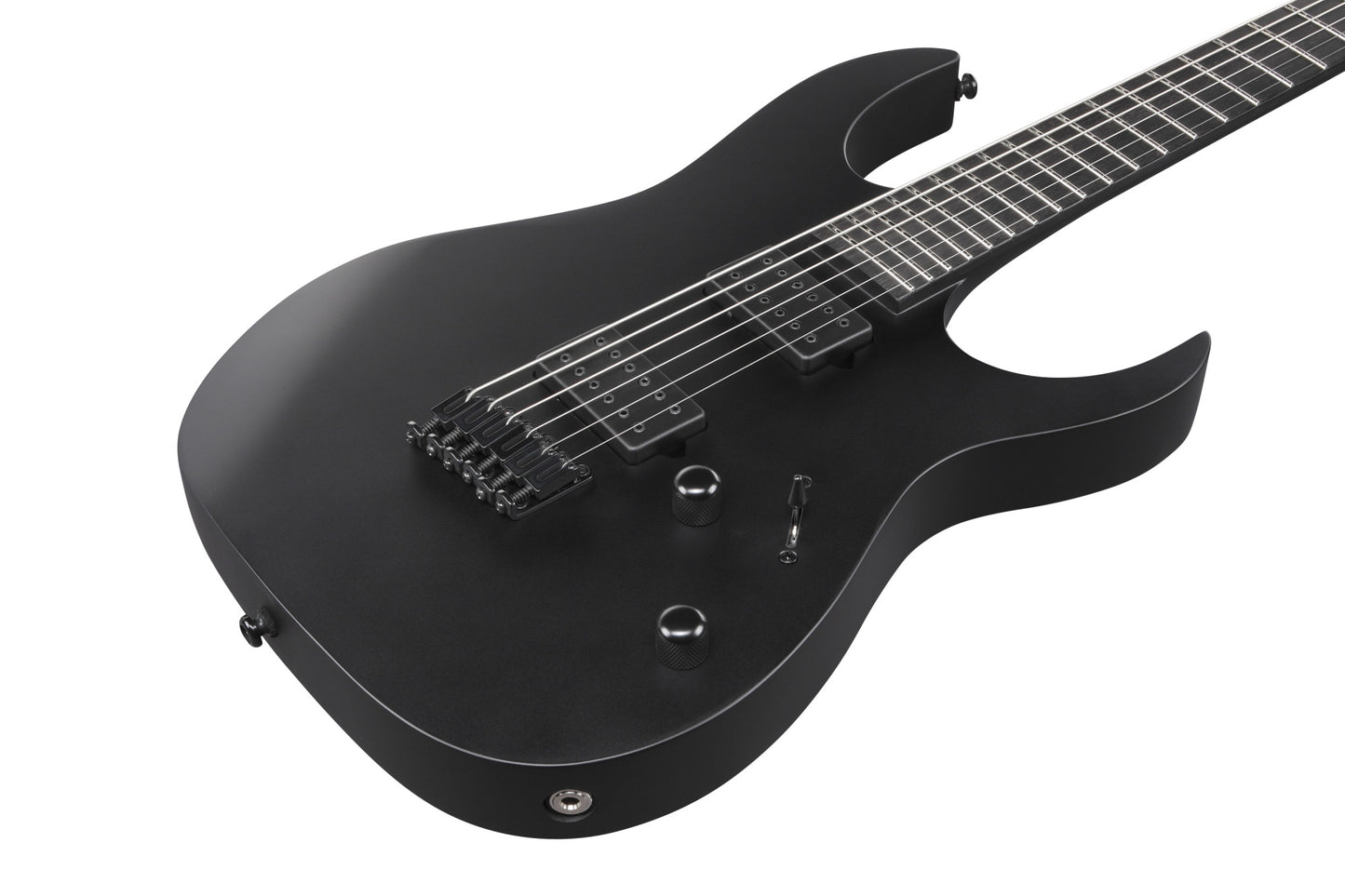 IBANEZ Iron Label RGRT E-Gitarre 6-String Bariton - Black Flat