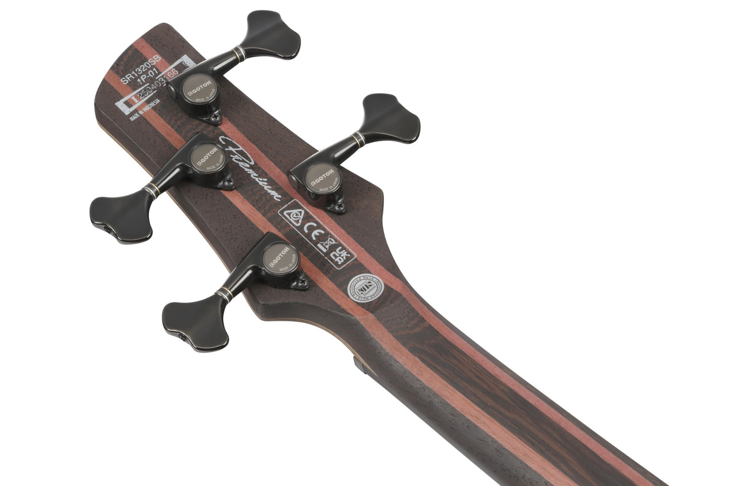 IBANEZ Premium SR E-Bass 4-String - Icebreaker Wave Flat + Gigbag