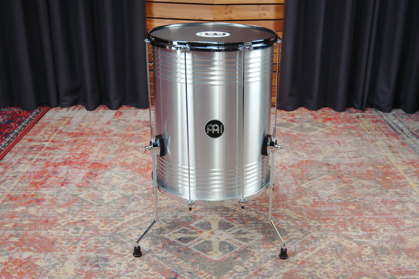 MEINL Percussion Traditional Standalone Aluminum Series Surdo Drum - 18" x 20"