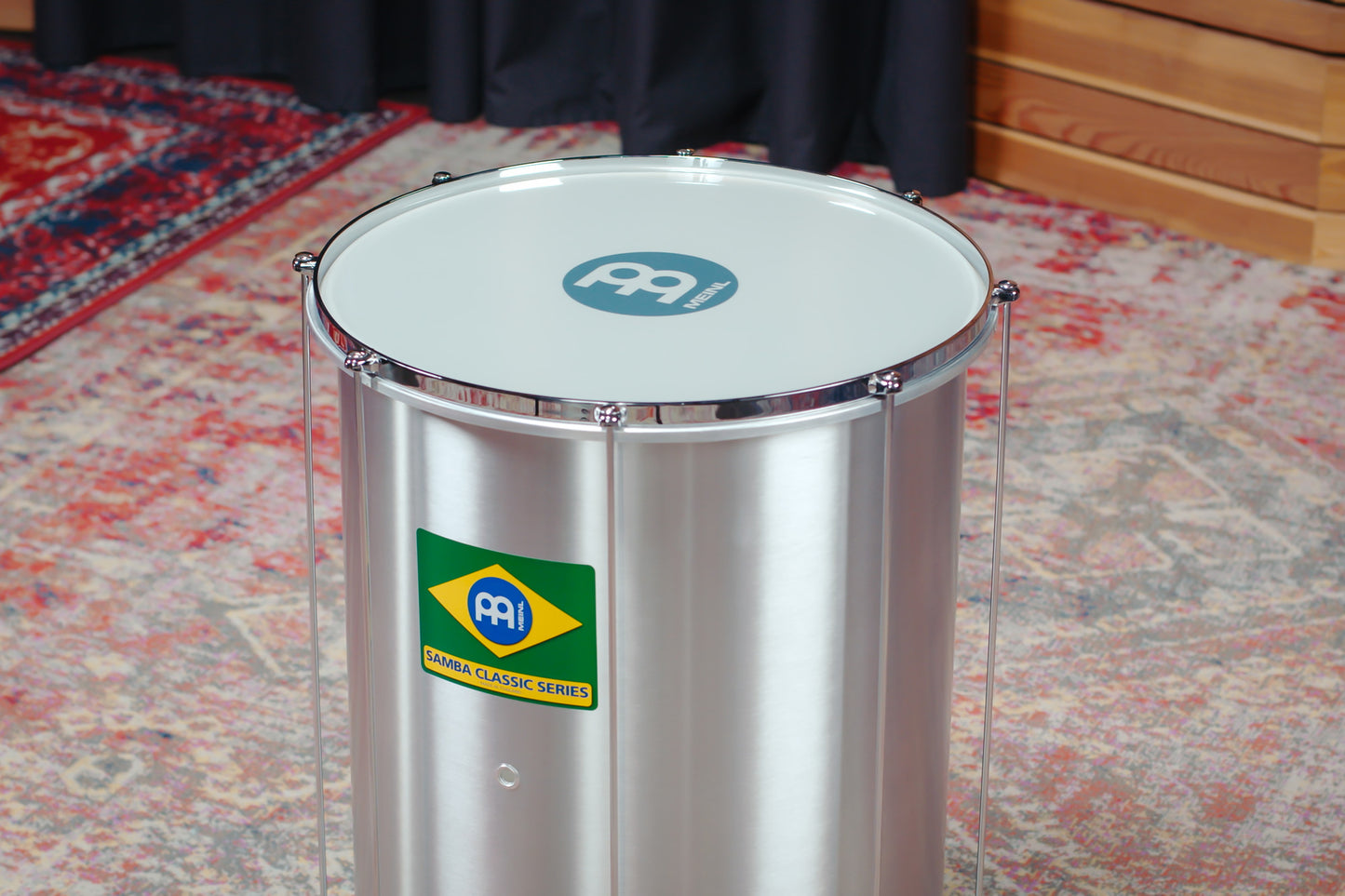 MEINL Percussion Classic Series Aluminum Surdo Drum - 18" x 22"