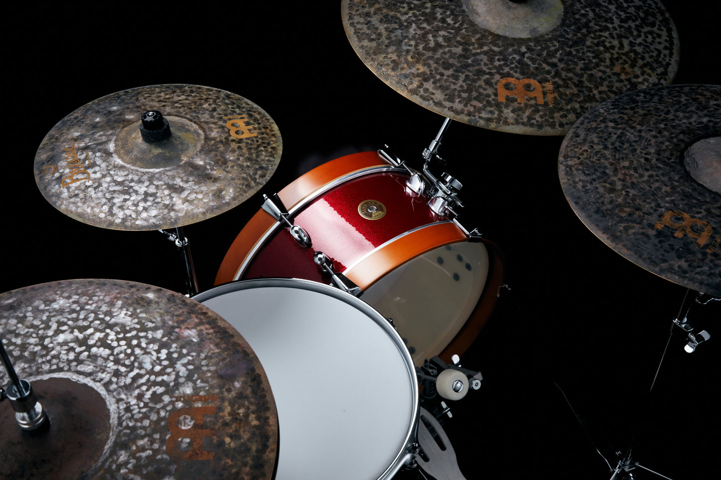TAMA Club-Jam Mini Shell Kit 2 teilig - Candy Apple Mist/Chrom HW