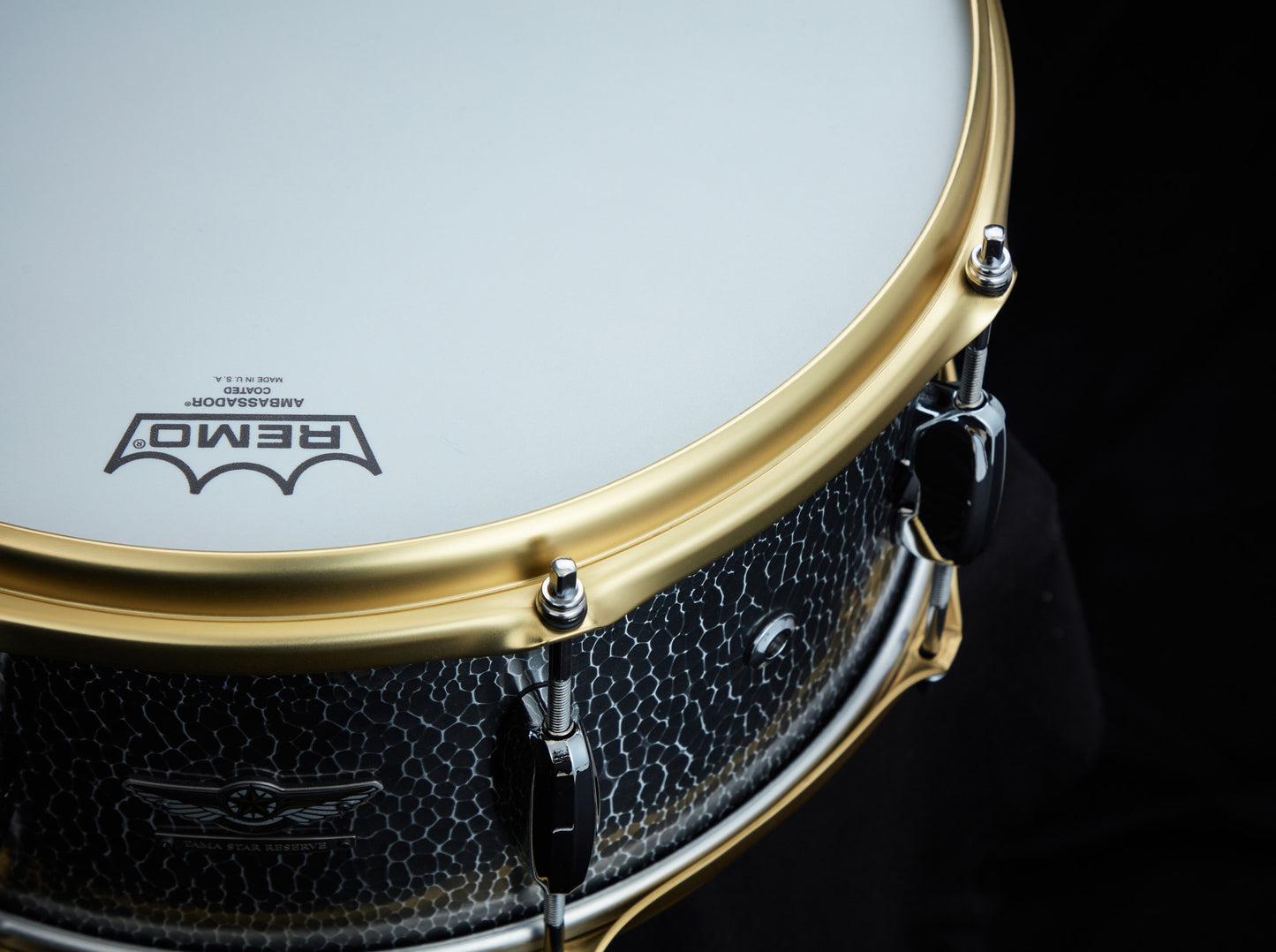 TAMA STAR Reserve Hand Hammered Aluminum Snaredrum 14" x 6,5"