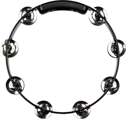 MEINL Percussion Headliner® Series Molded ABS Tambourine - 10" Black
