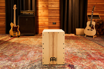 MEINL Percussion Snarecraft Series Snare Cajon 80 - Heart Ash