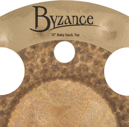 MEINL Cymbals Artist Concept Baby Stack - Luke Holland - 10”/12”