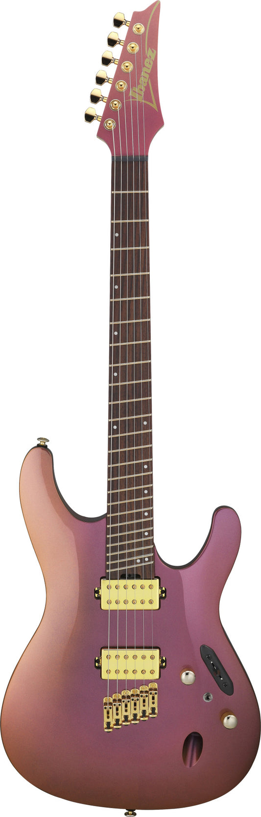IBANEZ Axe Design Lab S E-Gitarre 6-String - Rose Gold Chameleon