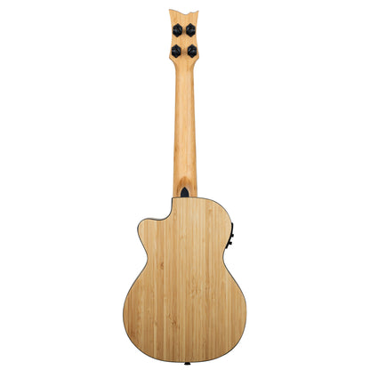 ORTEGA Bamboo Series Tenor Ukulele 4 String - Solid Bamboo Natural + Bag
