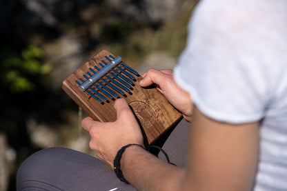 Meinl Sonic Energy Solid "Tree of Life" Kalimba - 10 Töne / schwarzes Walnussholz
