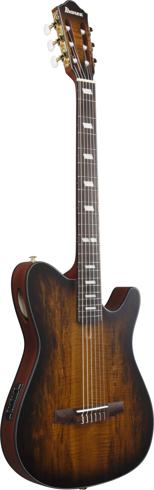 IBANEZ FRH Nylon String Guitar 6-String - Tobacco Burst Low Gloss