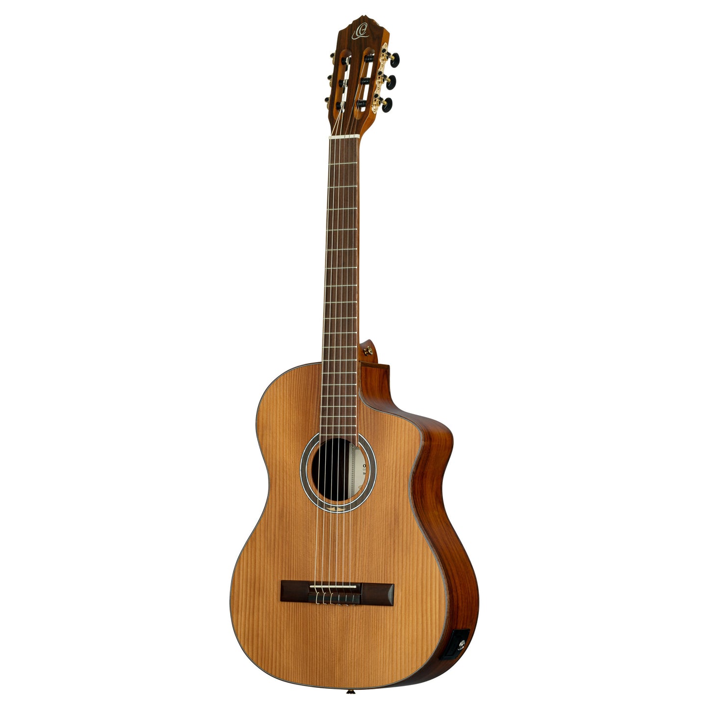 ORTEGA Thermo Series 4/4 Konzertgitarre 6-String - Dunkelbraun matt + Gigbag