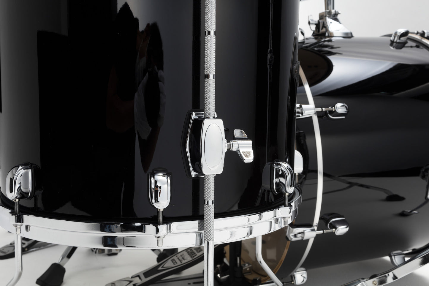 TAMA Starclassic Performer Shell Kit 4 teilig - Piano Black/Chrom HW