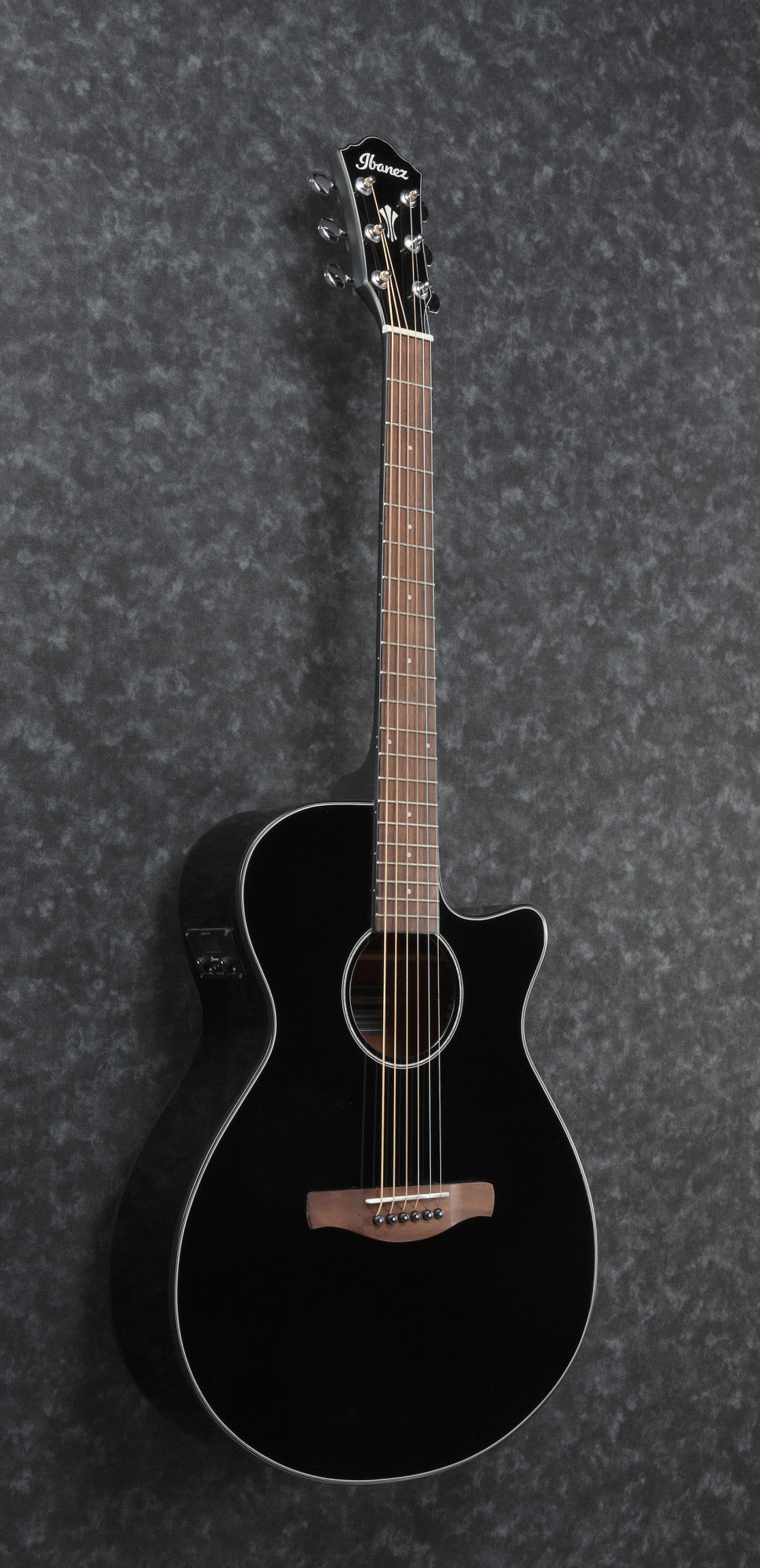 IBANEZ AEG Acoustic Guitar 6-String - Black