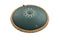 MEINL Sonic Energy Octave Steel Tongue Drum 16" - F# Minor/9 Notes>/432 Hz - Dark Green, Engraved floral design