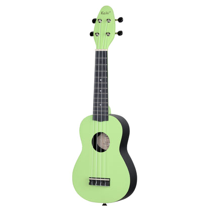 KEIKI K2 Serie Sopran Ukulele Set - Agathis / ABS Tomatillo