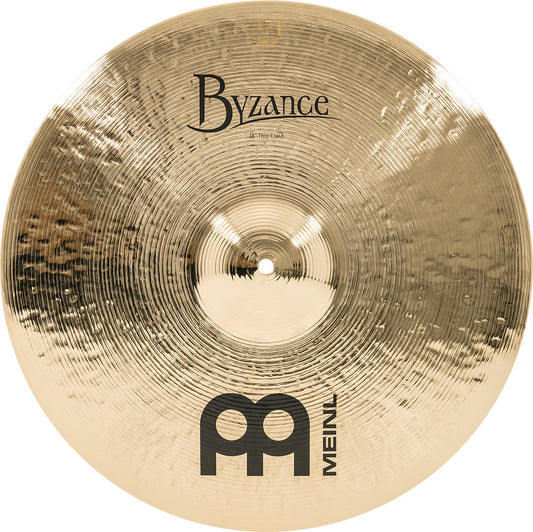 MEINL Cymbals Byzance Brilliant Medium Thin Crash - 18"
