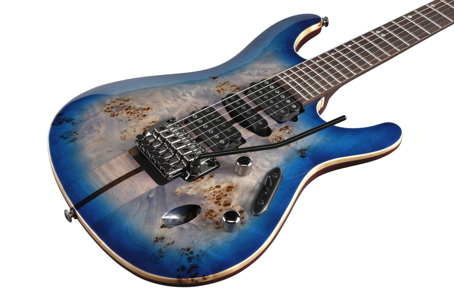 IBANEZ Premium S E-Gitarre 6-String - Cerulean Blue Burst + Gigbag