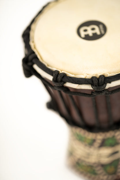 MEINL Percussion African Style Mini Djembe 4 1/2" - Dark Serpent Design