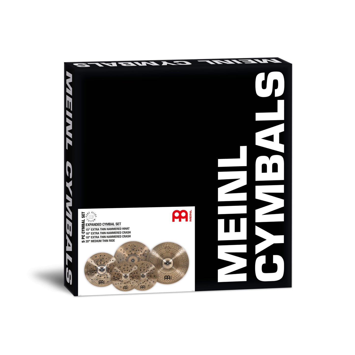 MEINL Cymbals Pure Alloy Custom Expanded Cymbal Set