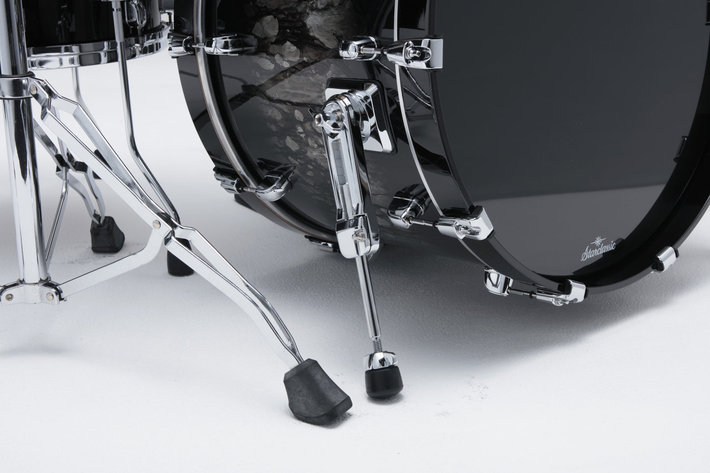 TAMA Starclassic Walnut/Birch Lacquer Shell Kit 3 pcs - Molten Platinum Burst/Chrome HW