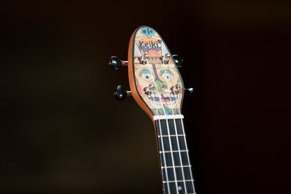 KEIKI K2 Series Soprano Ukulele Set - Agathis / ABS Totem