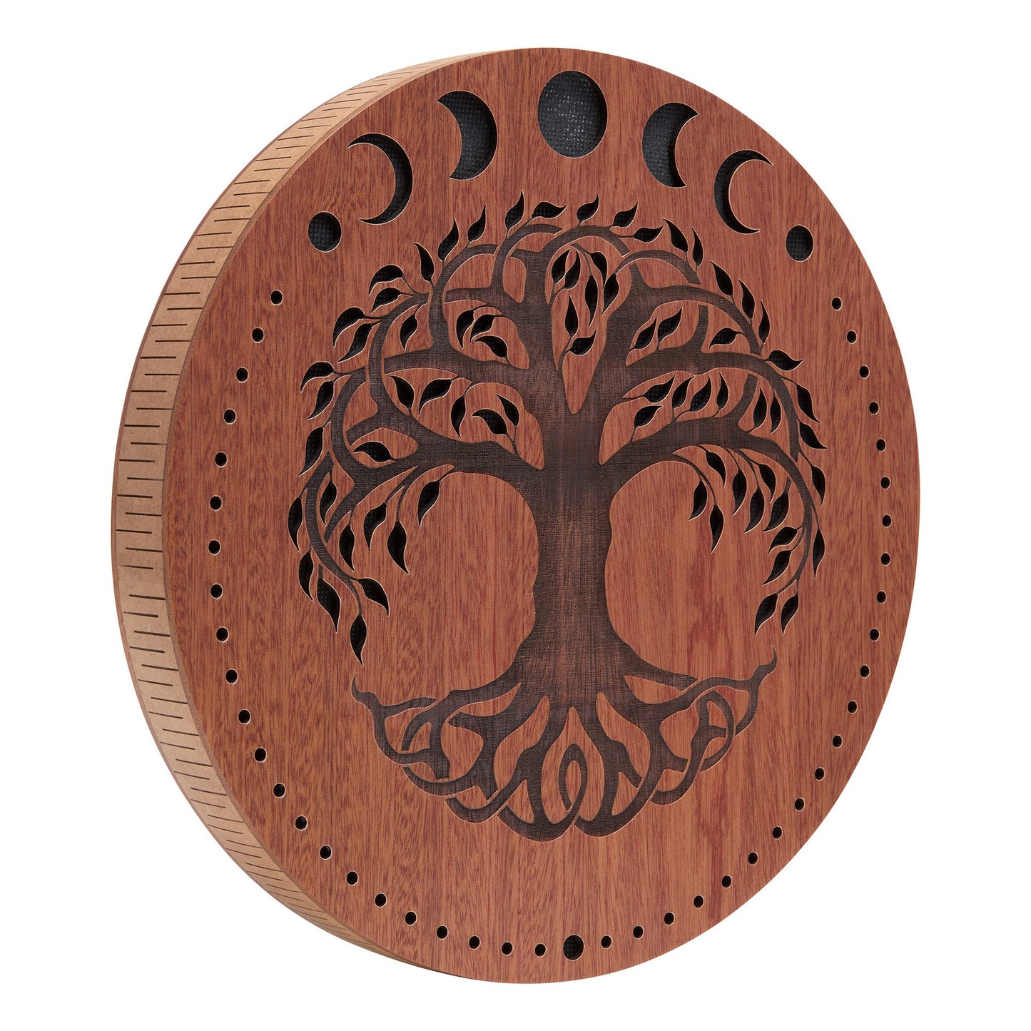 MEINL Sonic Energy 12" Rain Disk, Bachklang, Mondphasen und Lebensbaum Gravur