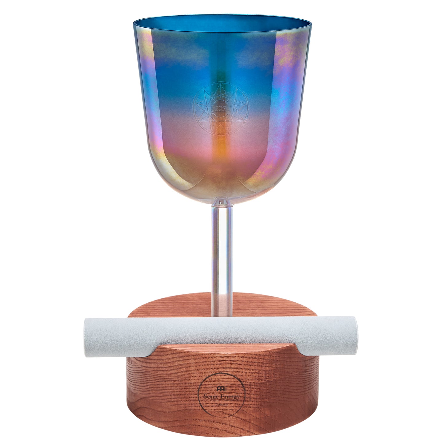 MEINL Sonic Energy Wooden Holder für Essence Crystal Singing Bowls & Crystal Tuning Forks, Mittel