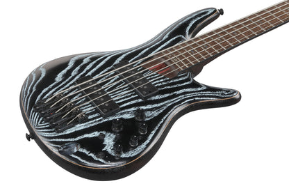 IBANEZ Premium SR Electric Bass 5-String - Aqua Wave Low Gloss + Gig Bag