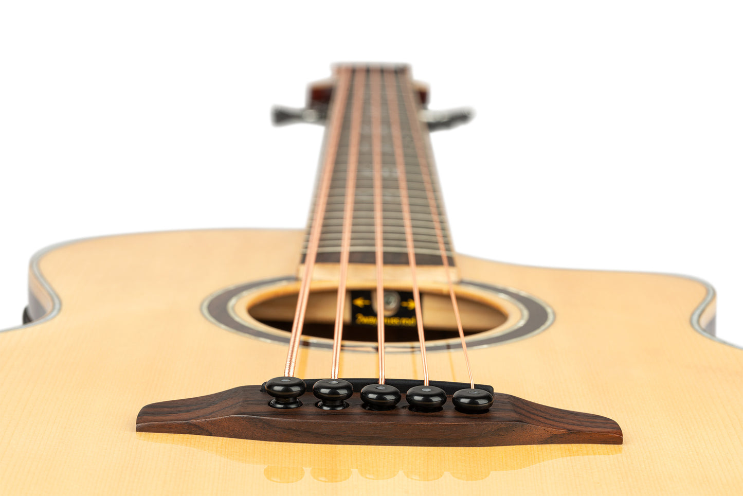 ORTEGA Ken Taylor Signature Series Acoustic Bass 5-String - Natural + Gigbag