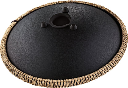 MEINL Sonic Energy Octave Steel Tongue Drum 16" - D Kurd/9 Notes/44 Hz - Black