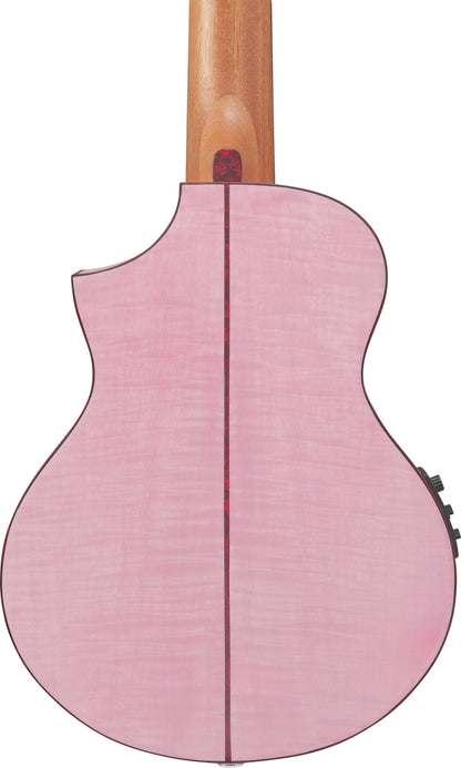 IBANEZ EWP Piccolo Gitarre 6-String - Strawberry Milk Open Pore