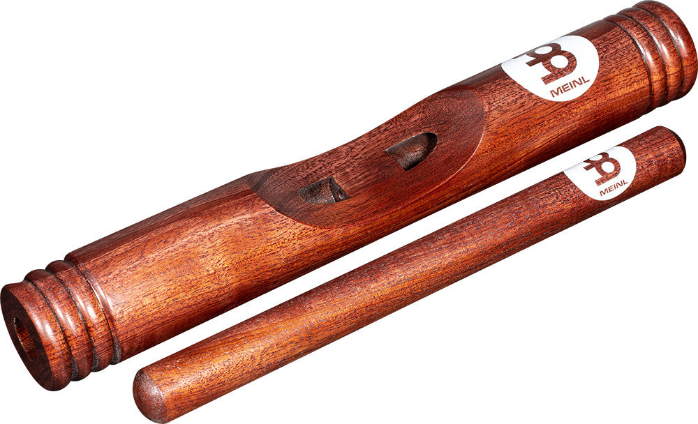 MEINL Percussion Wood Claves African - Hollowed Out Select Hardwood