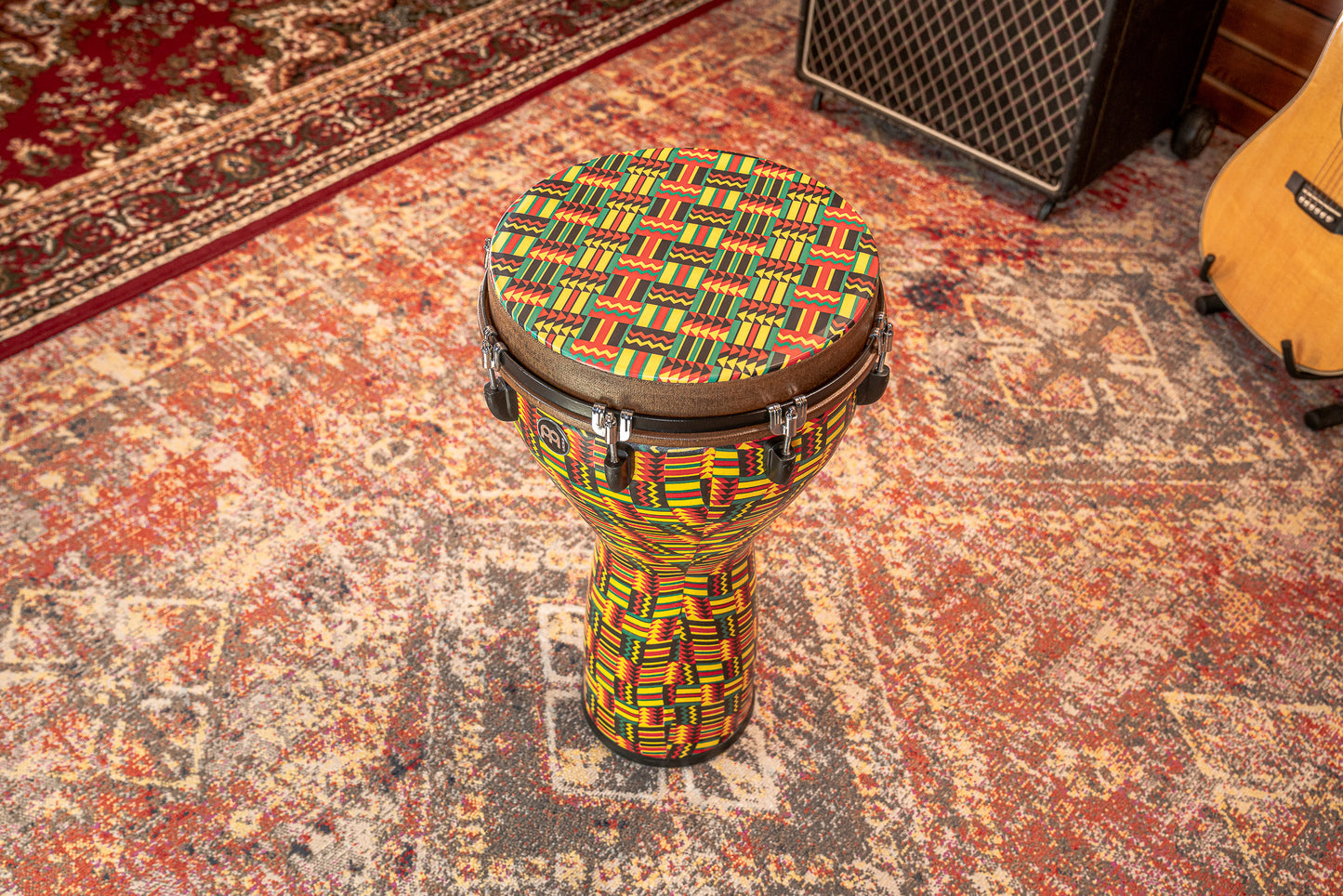 MEINL Percussion Jumbo Djembe 14" - Simbra/Designer Head