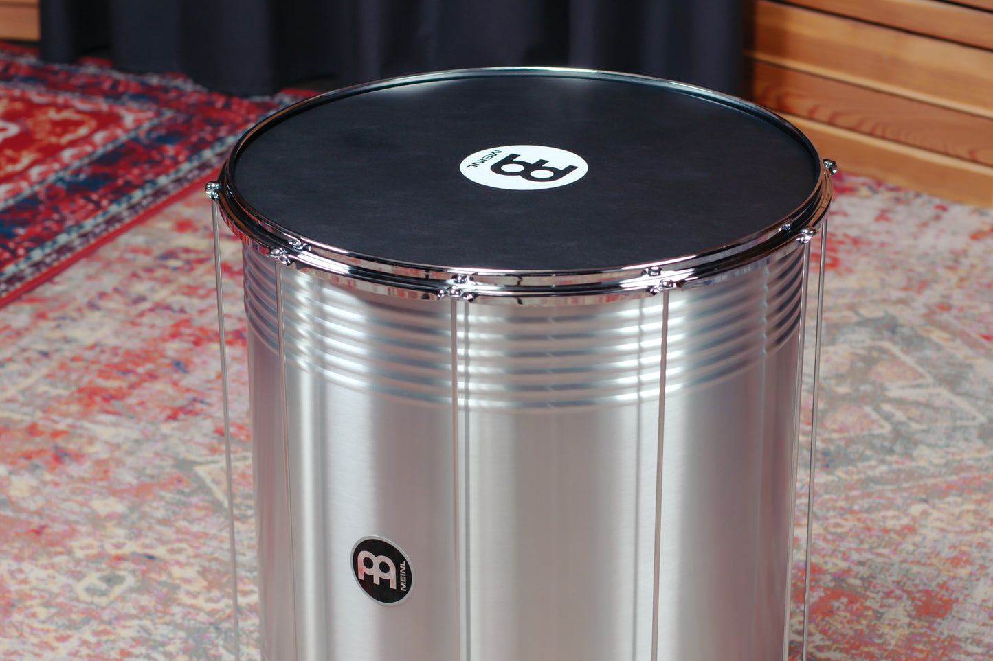 MEINL Percussion Traditional Aluminum Series Surdo Drum - 22" x 24"