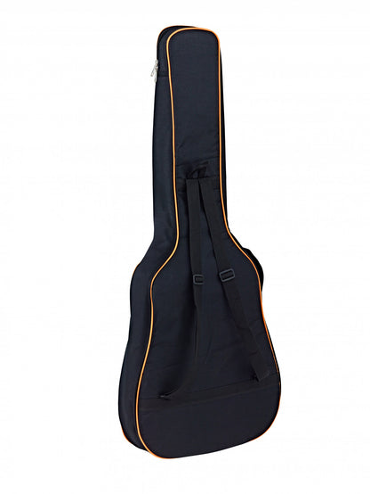 ORTEGA Family Series Pro 4/4 Classical Guitar 6 String - Solid Spruce / Mahogany Black + Gig Bag