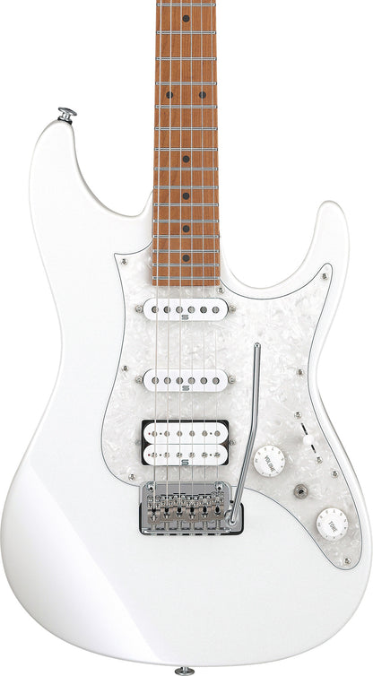 IBANEZ Prestige AZ Electric Guitar 6-String - Pearl White + Case