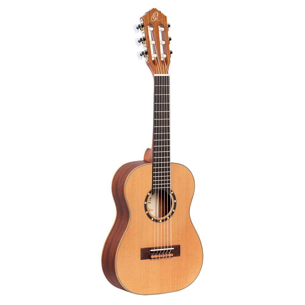 ORTEGA Family Series 1/4 Konzertgitarre 6 String Lefty - Zeder / Mahagoni Natur + Bag