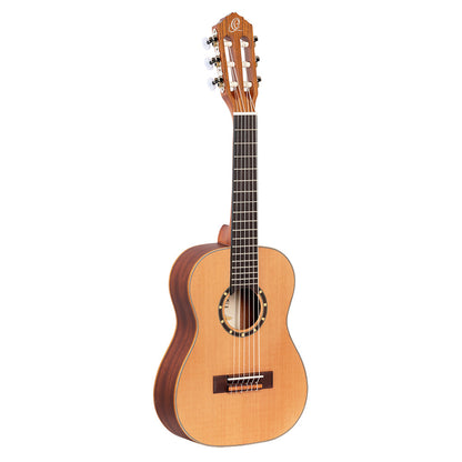ORTEGA Family Series 1/4 Konzertgitarre 6 String Lefty - Zeder / Mahagoni Natur + Bag