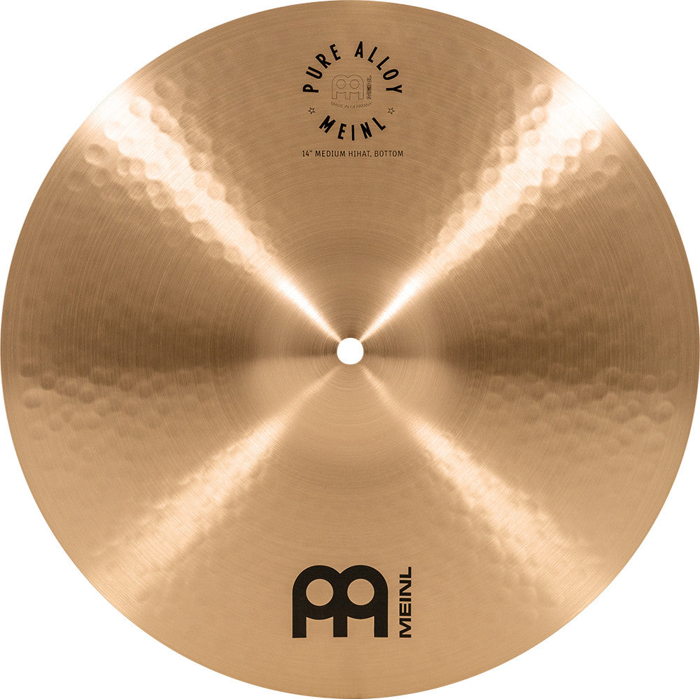 MEINL Cymbals Pure Alloy Medium Hihat - 14"