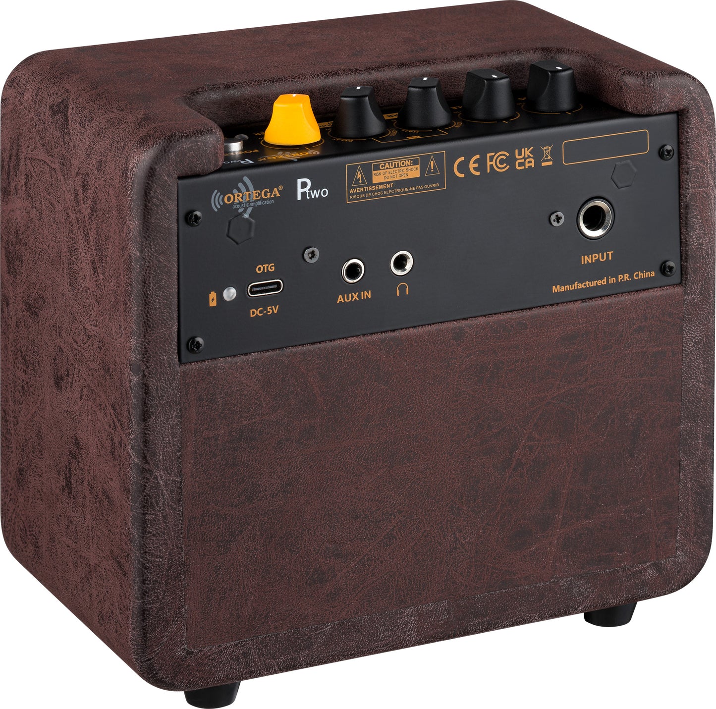 ORTEGA Amplification Series Bluetooth-Verstärker/Lautsprecher mit Effekten – 12 Watt