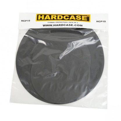 HARDCASE Beckenschoner für Cymbal Case 2 x 12" & 3 x 19" - 5 Stück