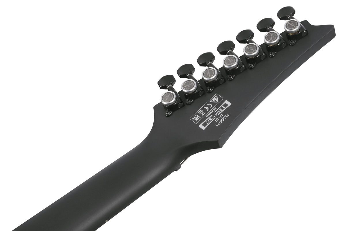 IBANEZ Iron Label RGD Electric Guitar 7-String - Black Flat