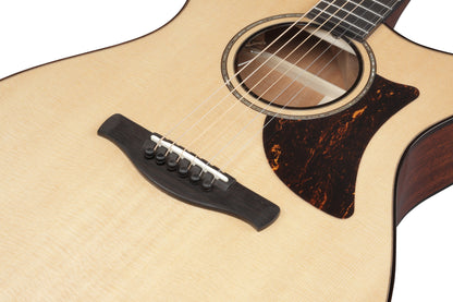 IBANEZ Advanced Acoustic, Platinum Collection 6-Str Natural High Gloss Auditorium Body