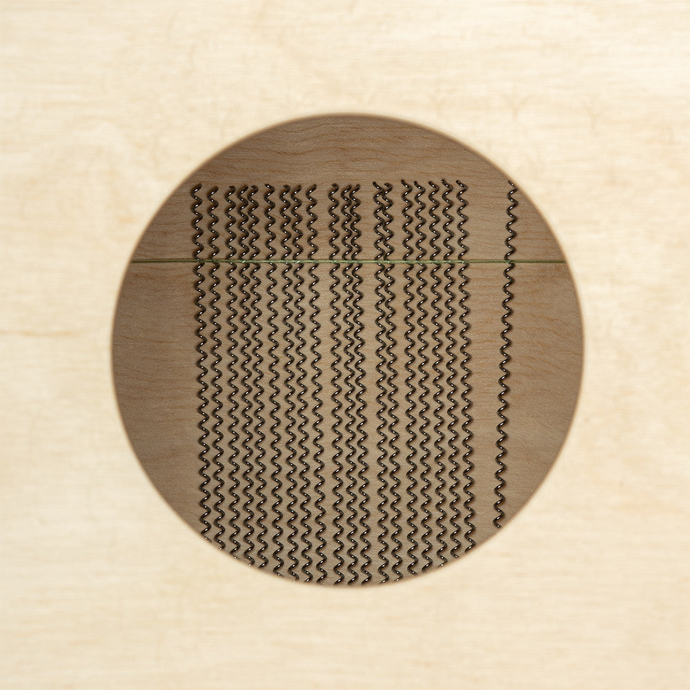 MEINL Percussion Mini Series Snare Cajon - Burl Wood