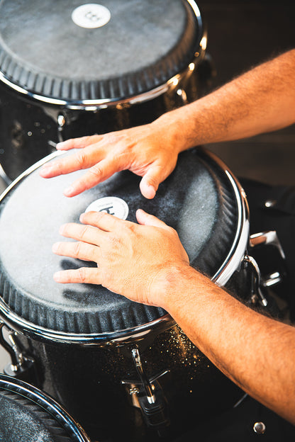 MEINL Percussion Artist Series Diego Galé Quinto 12 1/2" /REMO® Black Calfskin Skyndeep Heads - Midnight Star