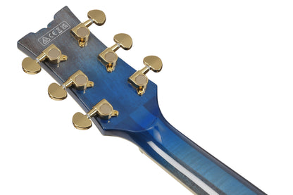 IBANEZ Artcore Expressionist Hollow Body Gitarre 6-String - Jet Blue Burst