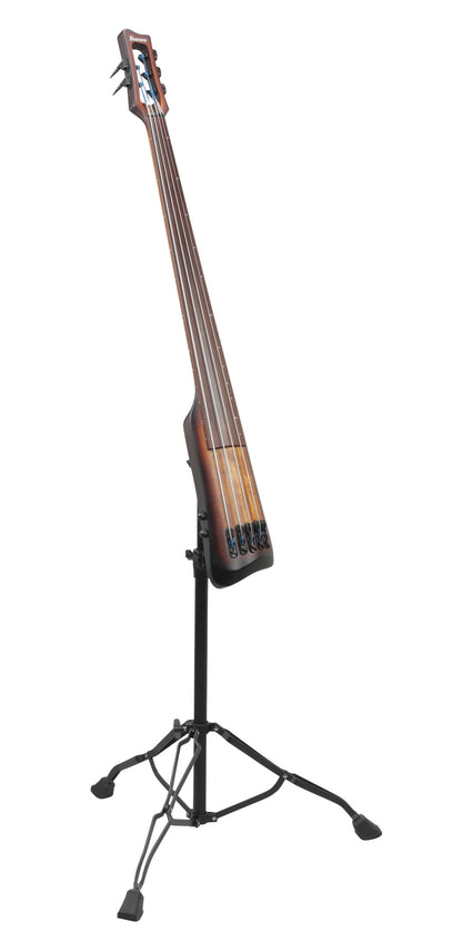 IBANEZ Bass Workshop Elektronischer Kontrabass 5-String - Mahogany Oil Burst + Gigbag & TAMA Roadpro Ständer
