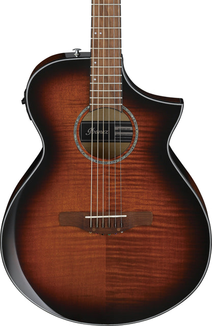 IBANEZ AEWC Acoustic Guitar 6-String - Amber Sunburst High Gloss