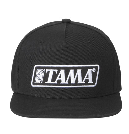 TAMA Baseball Cap Schwarz - Weiß gesticktes Logo