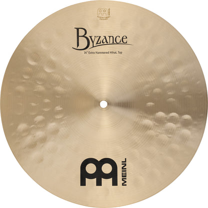 MEINL Cymbals Byzance Traditional Extra Hammered Hihat - 14"